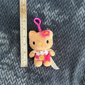 Sanrio Hello Kitty x Hawaii exclusive plush keychain